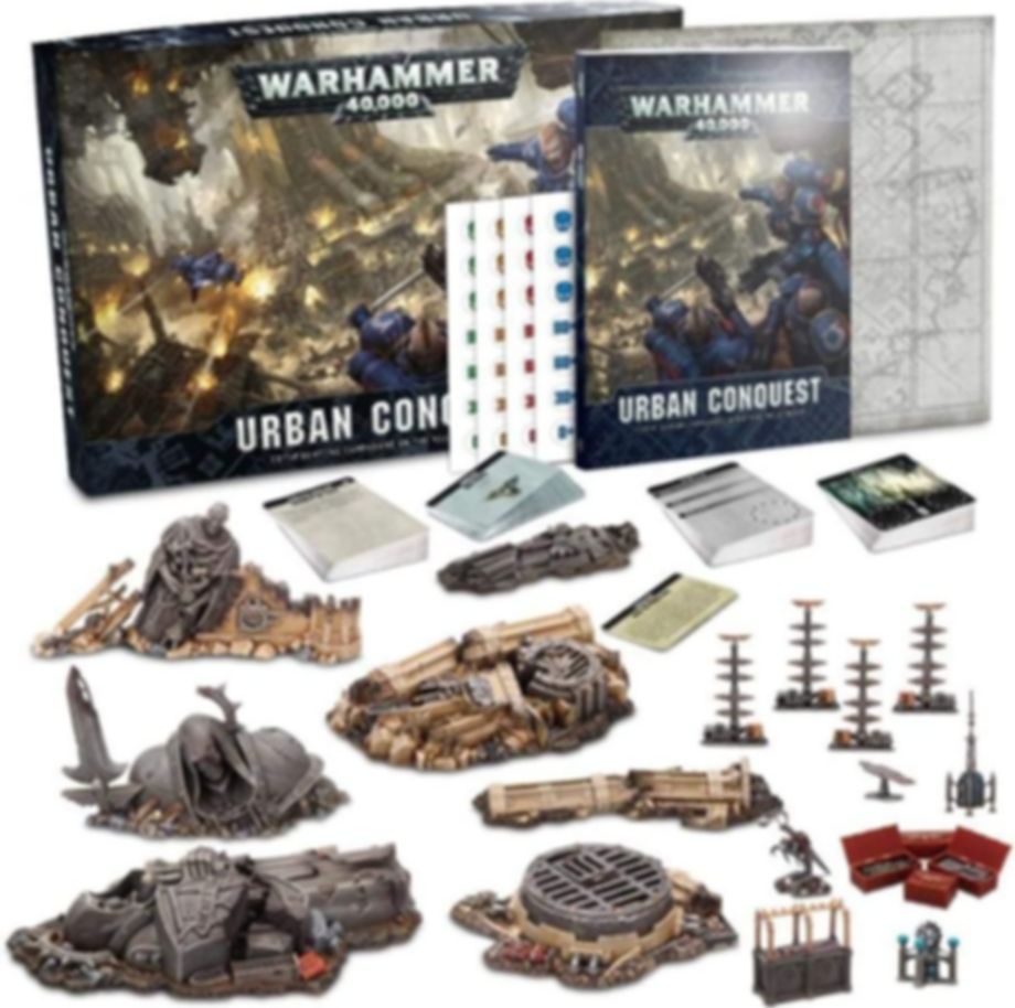Warhammer 40,000: Urban Conquest components