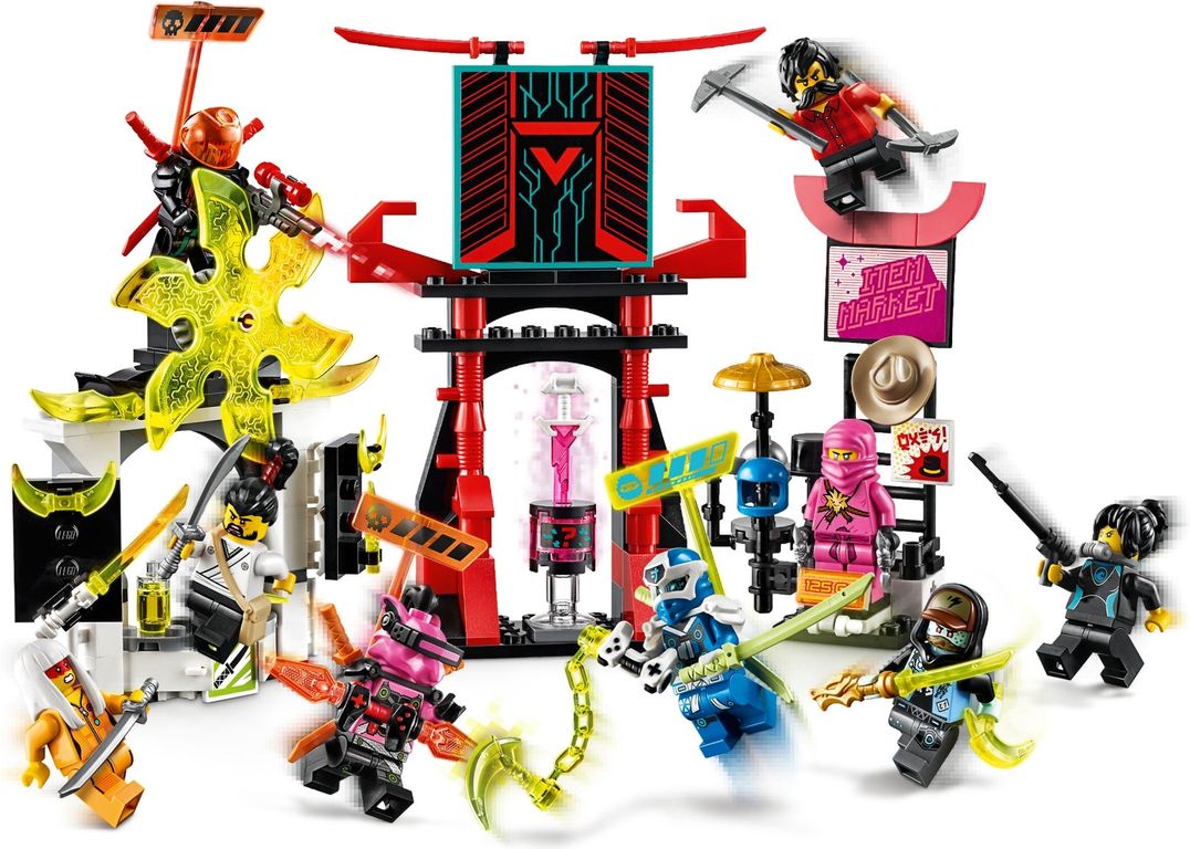 LEGO® Ninjago Le marché des joueurs gameplay