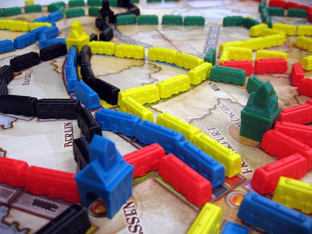 Ticket to Ride: Europa gameplay