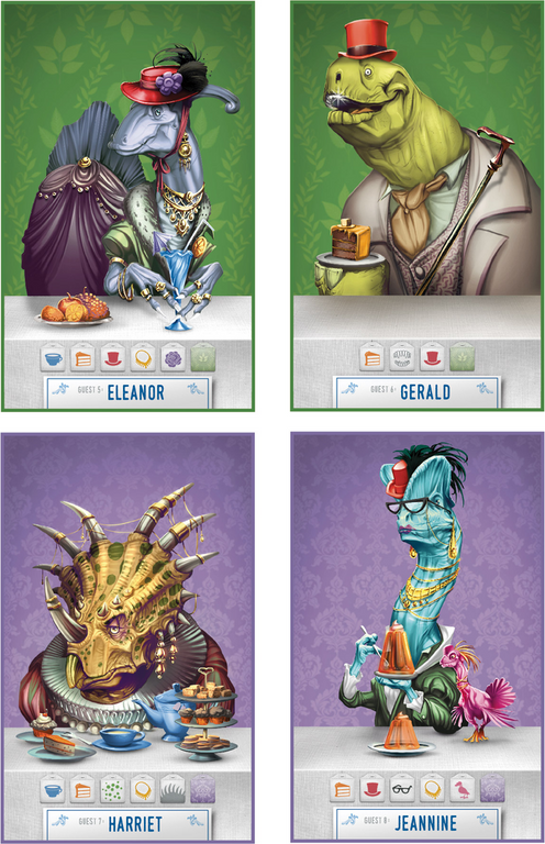 Dinosaur Tea Party cards