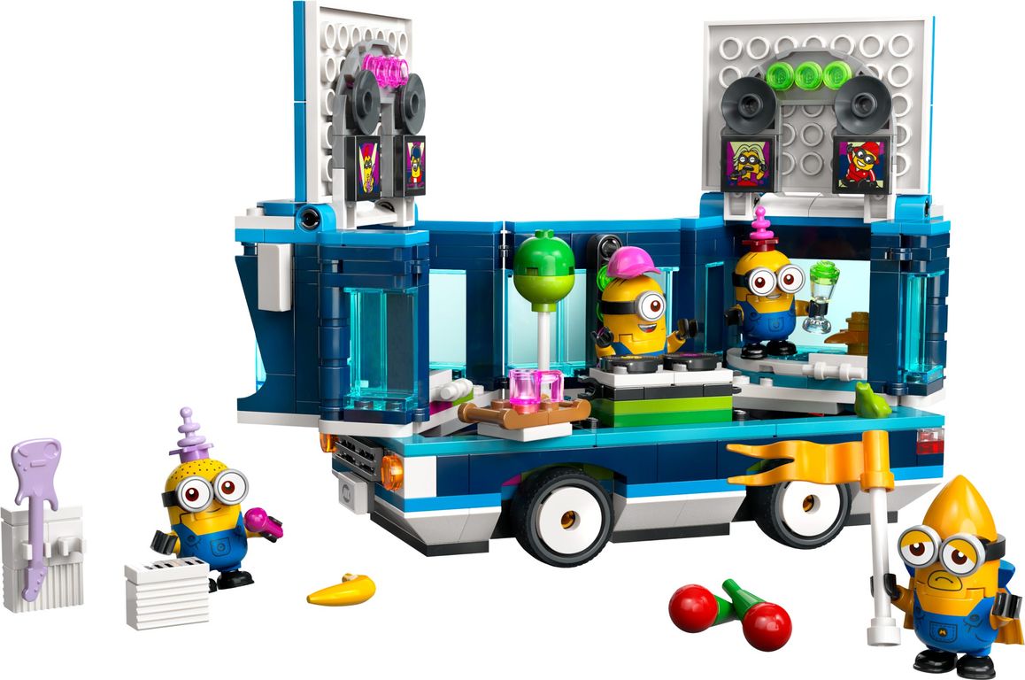 LEGO® Minions Le disco-bus des Minions composants