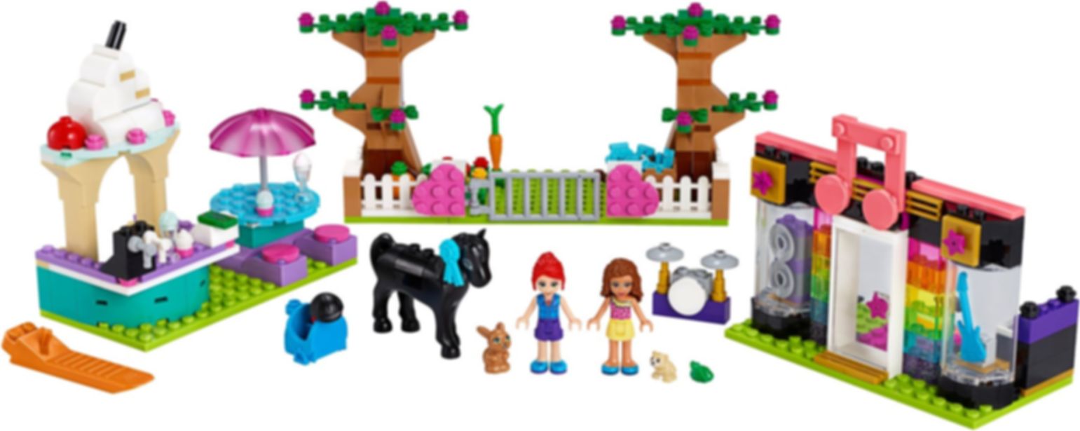 LEGO® Friends Heartlake City Brick Box components