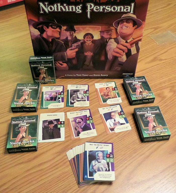 Nothing Personal: Young Turks Expansion components