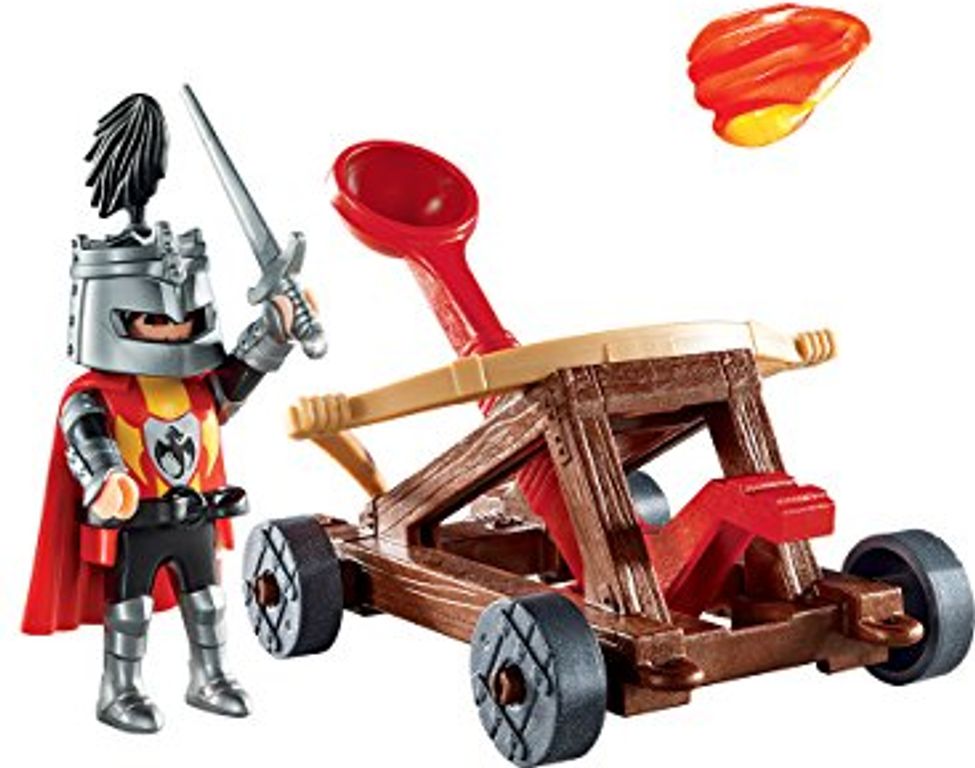 Playmobil® Knights Knight's Catapult Carry Case components