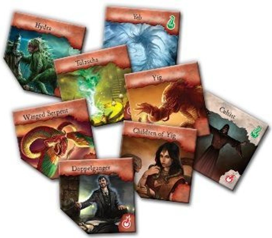 Eldritch Horror: Leggende Perdute carte