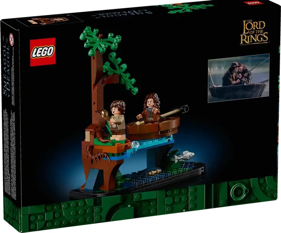 LEGO® The Lord of the Rings Sméagol & Déagol back of the box