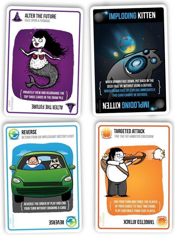 Exploding Kittens: Imploding Kittens karten