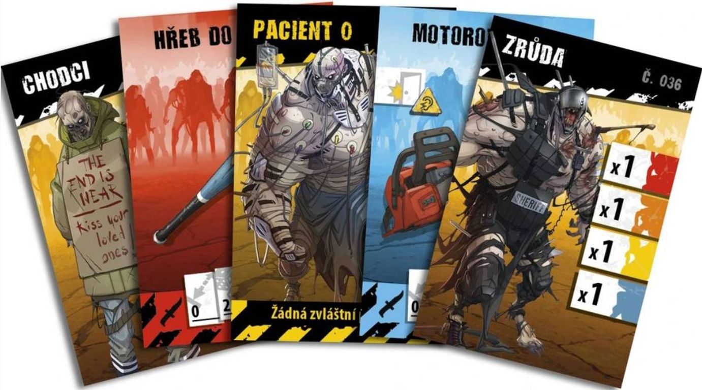 Zombicide: 2nd Edition cards
