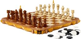 Traditional Chess Set components