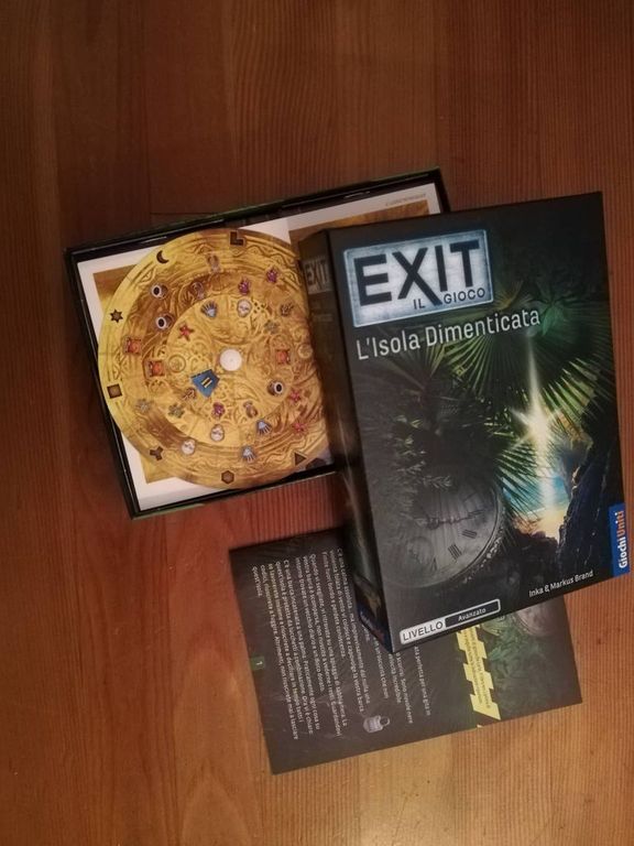 EXIT: Het Vergeten Eiland componenten