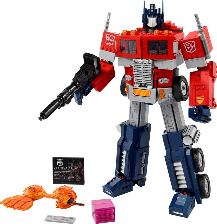 LEGO® Icons Optimus Prime komponenten