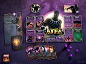 Marvel Dice Throne: Captain Marvel v. Black Panther partes