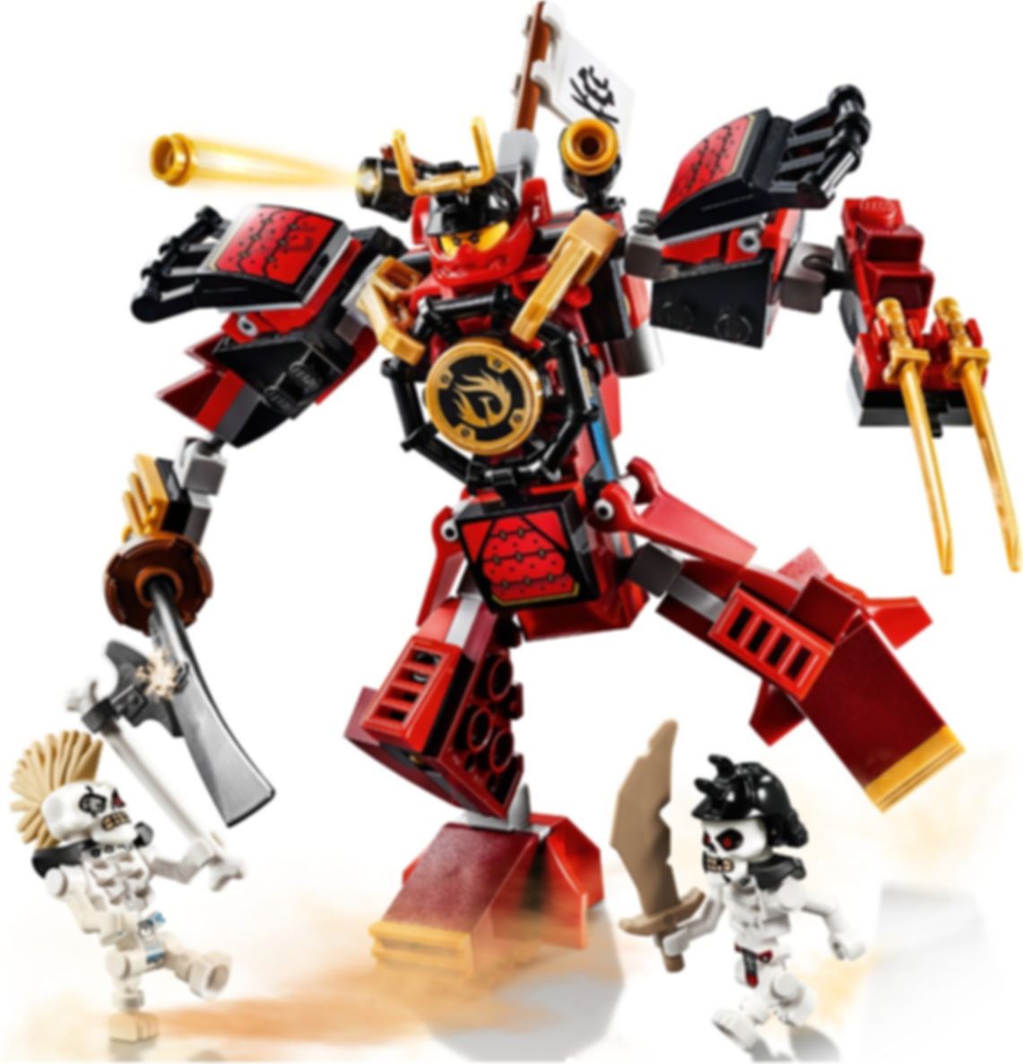 LEGO® Ninjago Samurai-Roboter spielablauf