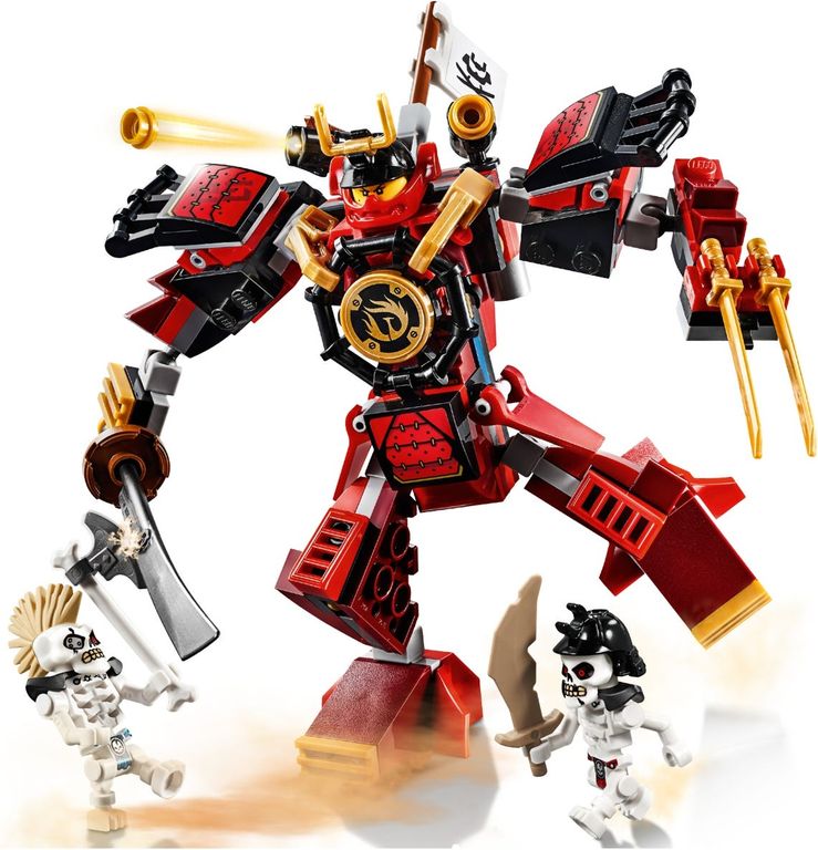 LEGO® Ninjago Robot Samurái jugabilidad