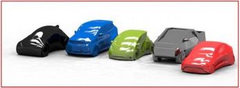 Kanban EV: Metal Vehicle Upgrade Pack komponenten