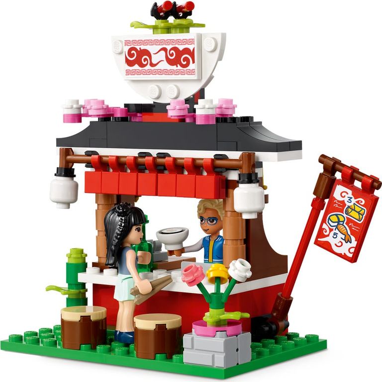 LEGO® Friends Le marché de street food composants