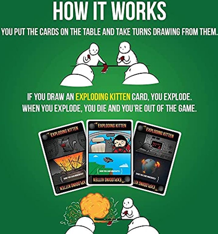 Exploding Kittens: Streaking Kittens gameplay