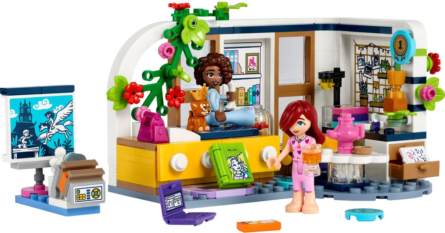 LEGO® Friends La cameretta di Aliya gameplay