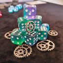 Steampunk Rally Fusion dice