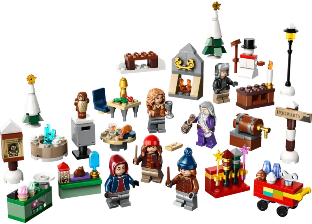 LEGO® Harry Potter™ Le calendrier de l’Avent 2023 composants