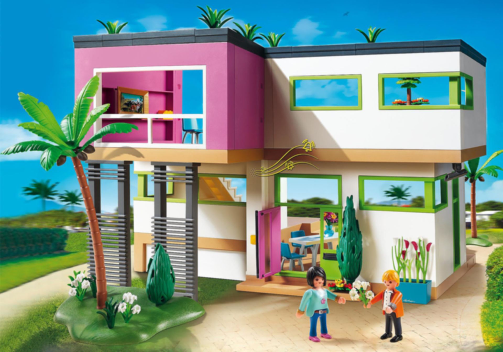 Playmobil® City Life Modern Luxury Mansion gameplay