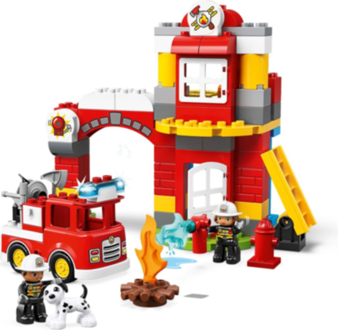 LEGO® DUPLO® Brandweerkazerne componenten