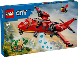 LEGO® City Avión de Rescate de Bomberos