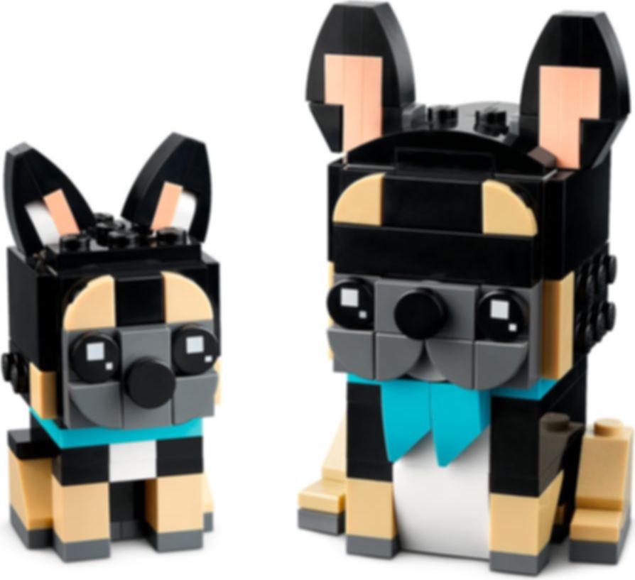 LEGO® BrickHeadz™ Pets - French Bulldog komponenten