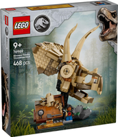 LEGO® Jurassic World Les fossiles de dinosaures: le crâne du tricératops