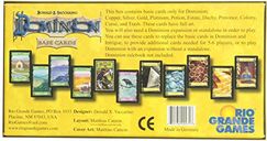 Dominion: Base Cards rückseite der box