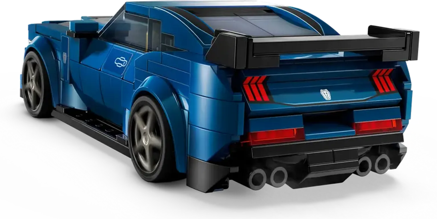 LEGO® Speed Champions Deportivo Ford Mustang Dark Horse reverso