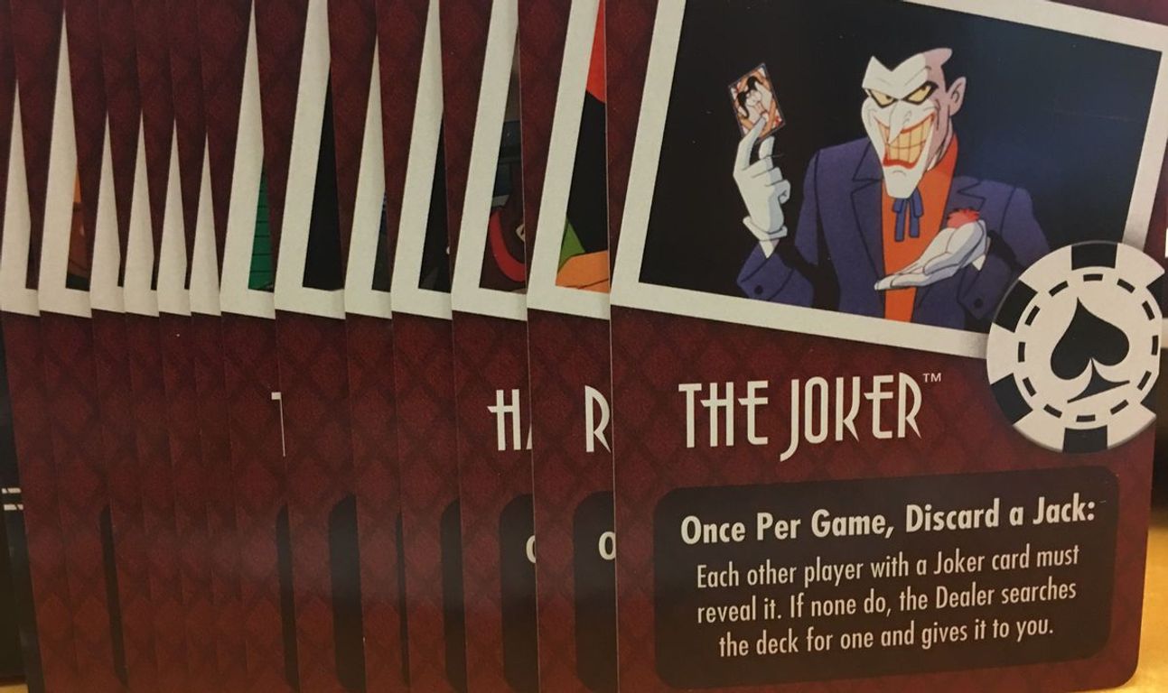 Batman: The Animated Series - Almost Got 'Im Card Game cards