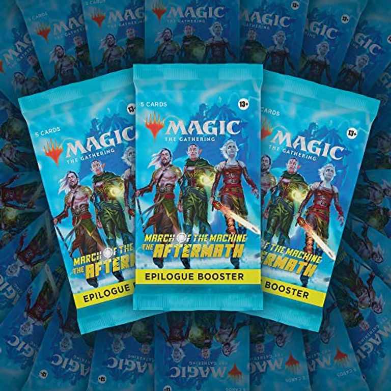 Magic: The Gathering - March of the Machine: The Aftermath Epilogue Booster Box cartes