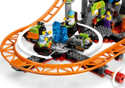 LEGO® City Lava Land Roller Coaster Park components