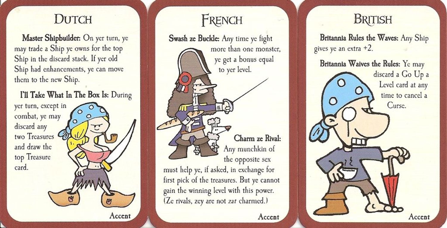 Munchkin dei Caraibi carte