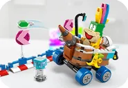 LEGO® Super Mario™ Mario Kart: Pack Baby Peach e Gran Premio componenti