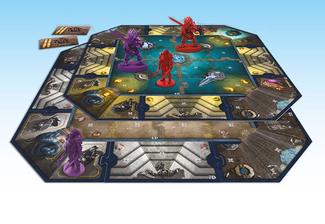 Sword & Sorcery: Myths of the Arena komponenten