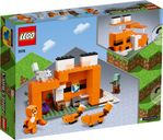 LEGO® Minecraft De Vossenhut achterkant van de doos