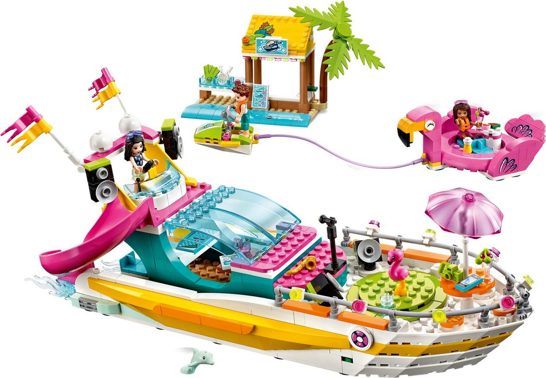 LEGO® Friends Party Boat components