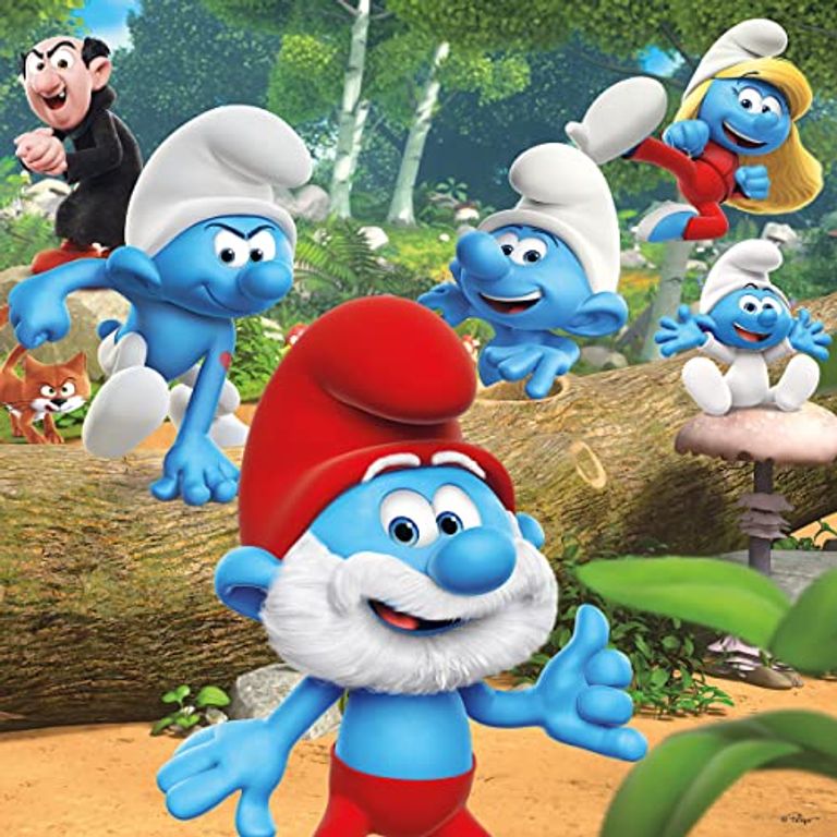 3 Puzzles - The Smurfs