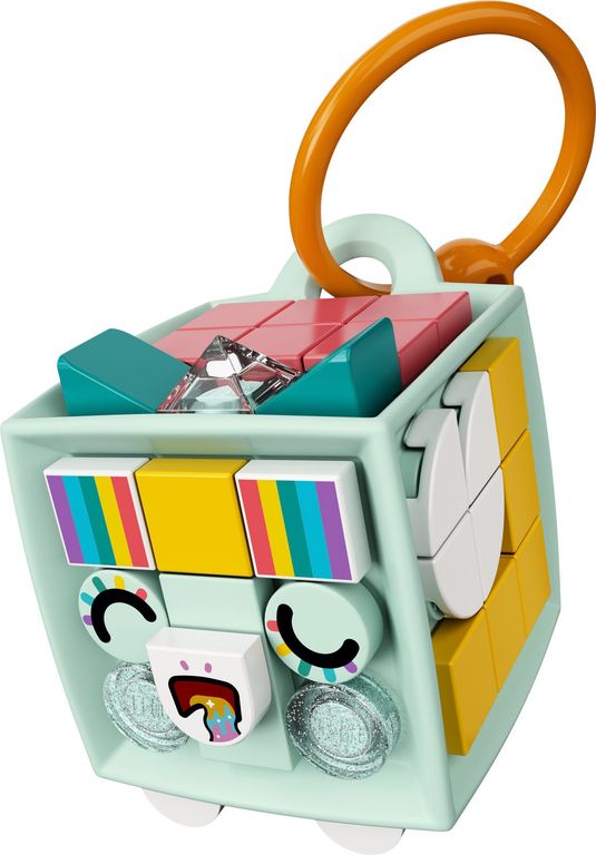 LEGO® DOTS Bag Tag Unicorn components