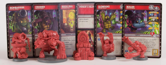 Super Dungeon Explore: Rock Top Gang cards