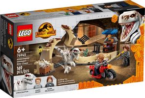 LEGO® Jurassic World Atrociraptor: inseguimento sulla moto