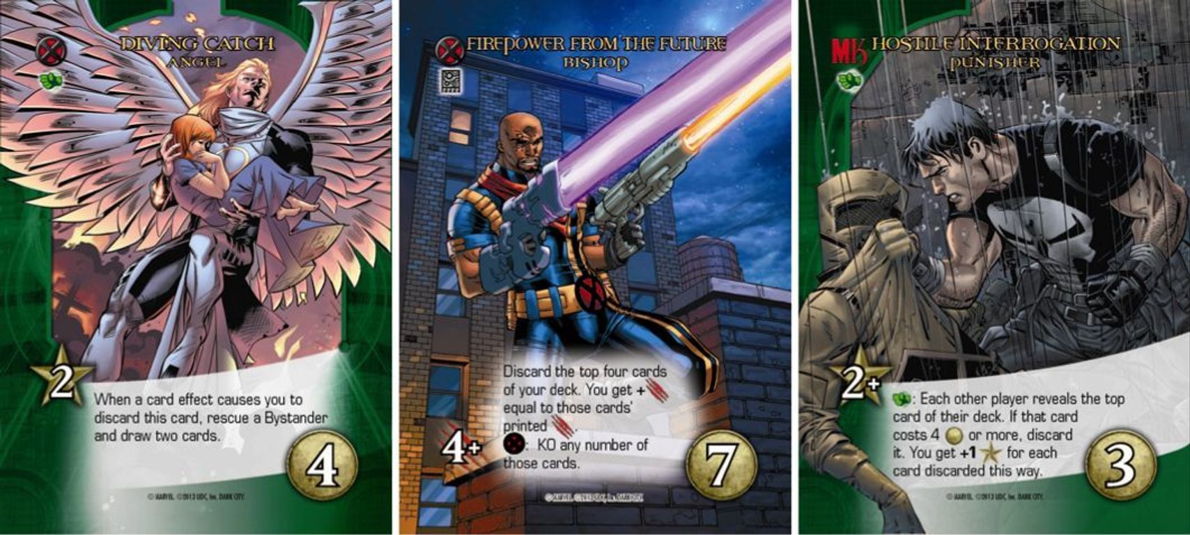 Legendary: A Marvel Deck Building Game – Dark City cartas