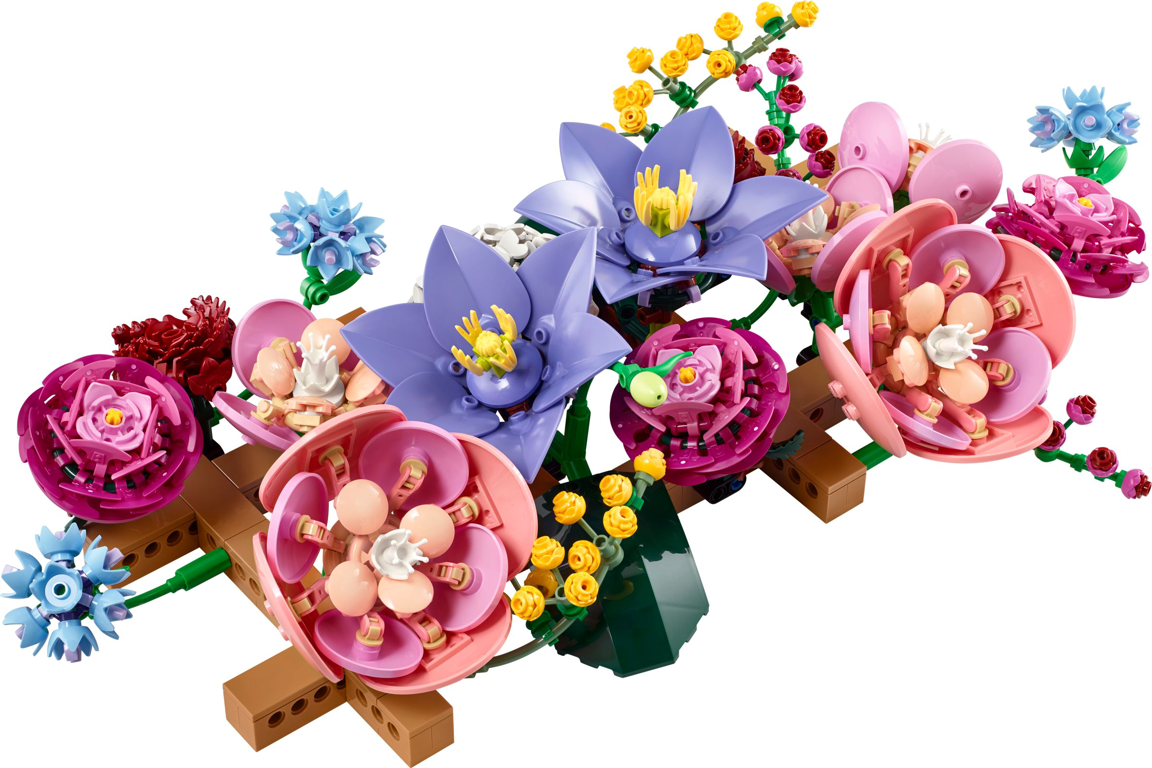 LEGO® Botanicals Flower Wall components
