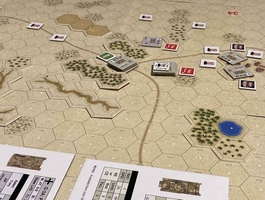 Panzer: North Africa Board Game Panzer: North Africa Board Game