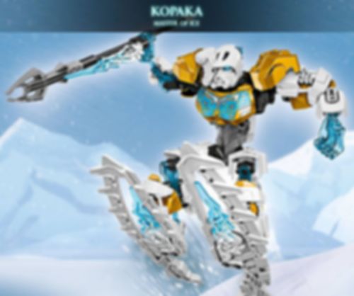 LEGO® Bionicle Kopaka - Master of Ice komponenten