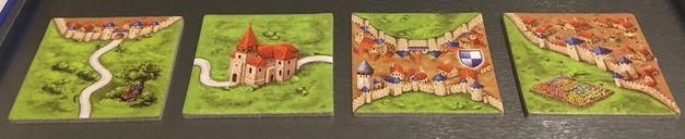 Carcassonne für 2 tegels