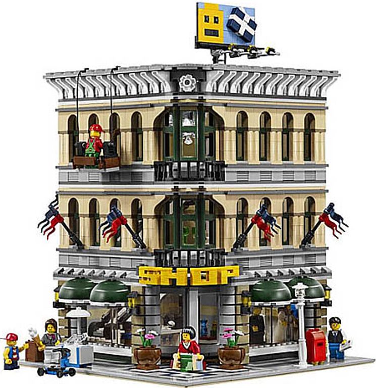 LEGO® Creator Expert Grand Emporium components