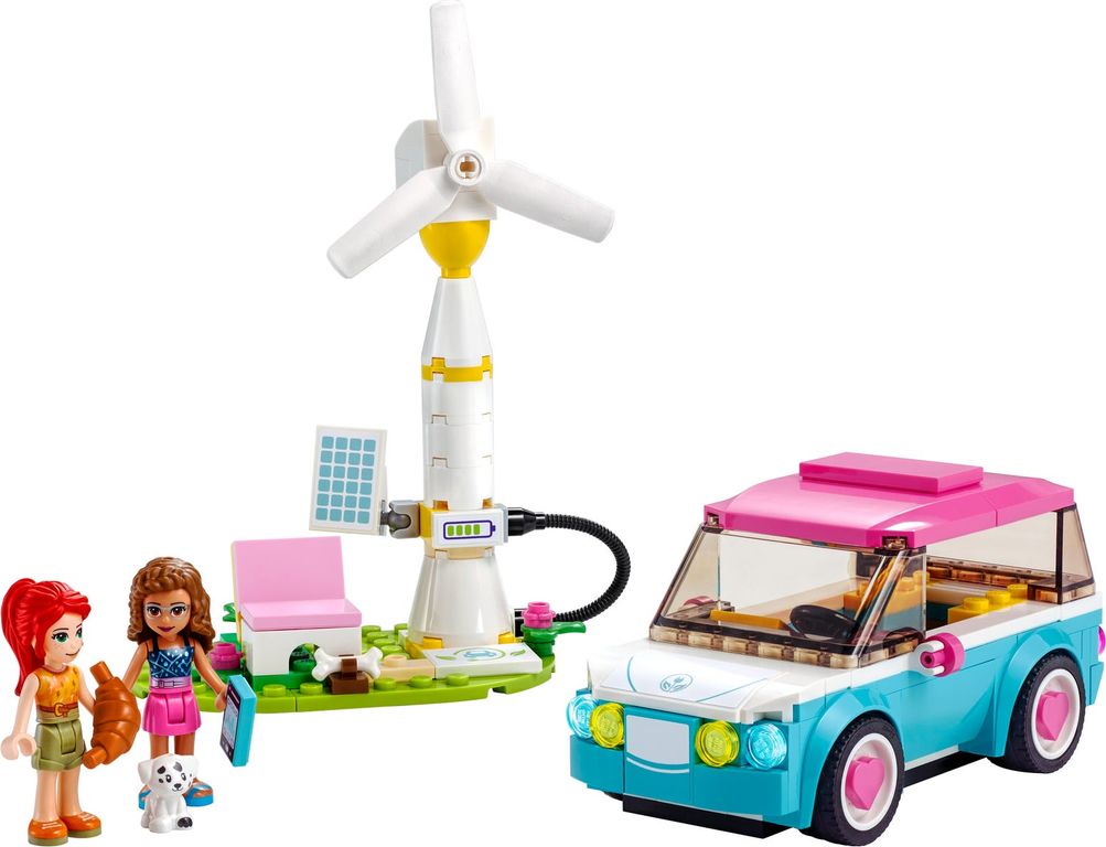 LEGO® Friends L'auto elettrica di Olivia componenti